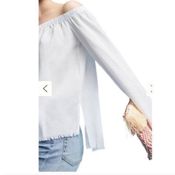 Cloth & Stone (Anthropologie) Off the Shoulder Top - Picture 3 of 9